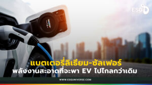 แบตเตอรี่ลิเธียม